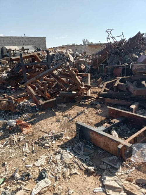 Light Metal Steel Scrap