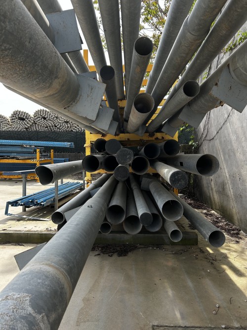 Galvanized poles & Rods