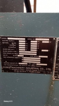 Semi-automatic metal cutting machine