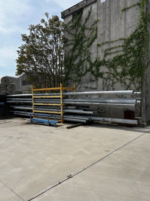 Galvanized poles & Rods